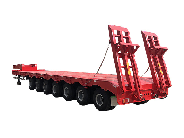 Low Flat Semi -Trailer