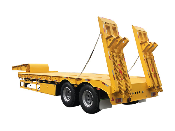 Low Flat Semi -Trailer